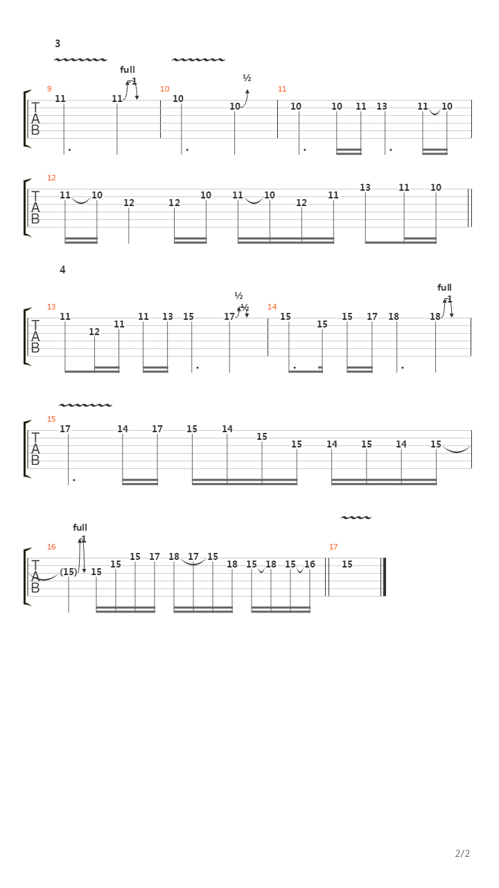 This Means War (Guitar Solo Tutorial by Chris Zoupa)吉他谱