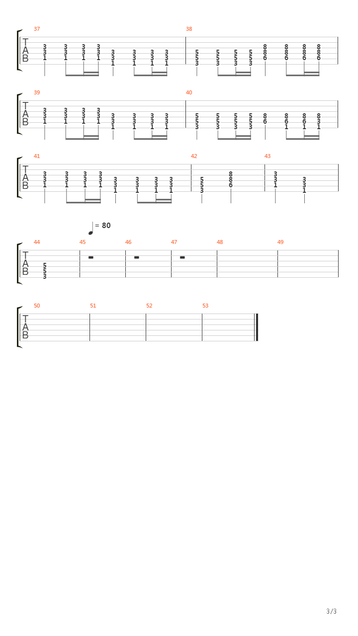 To Another Abyss吉他谱