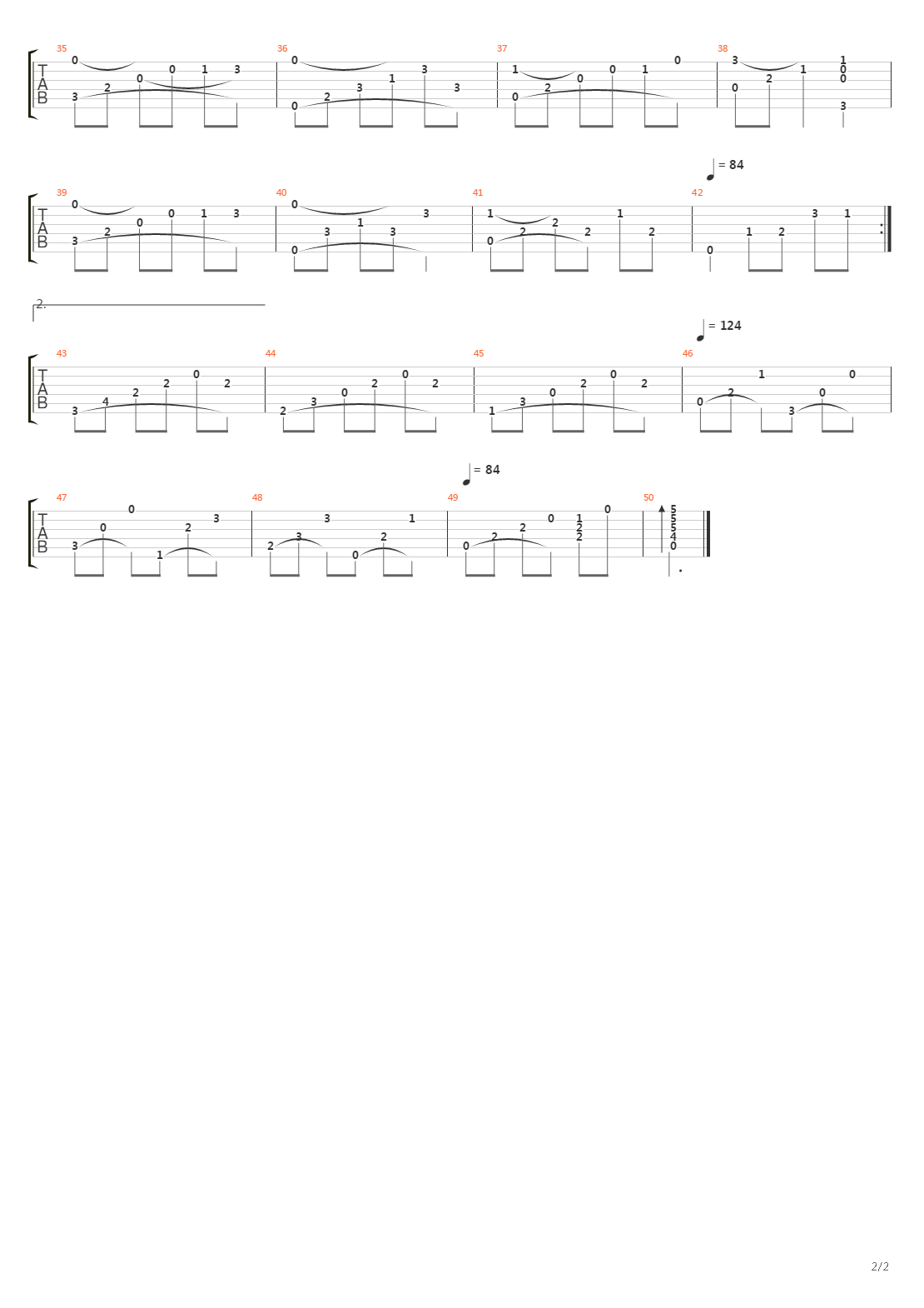 Valsa Sem Nome吉他谱