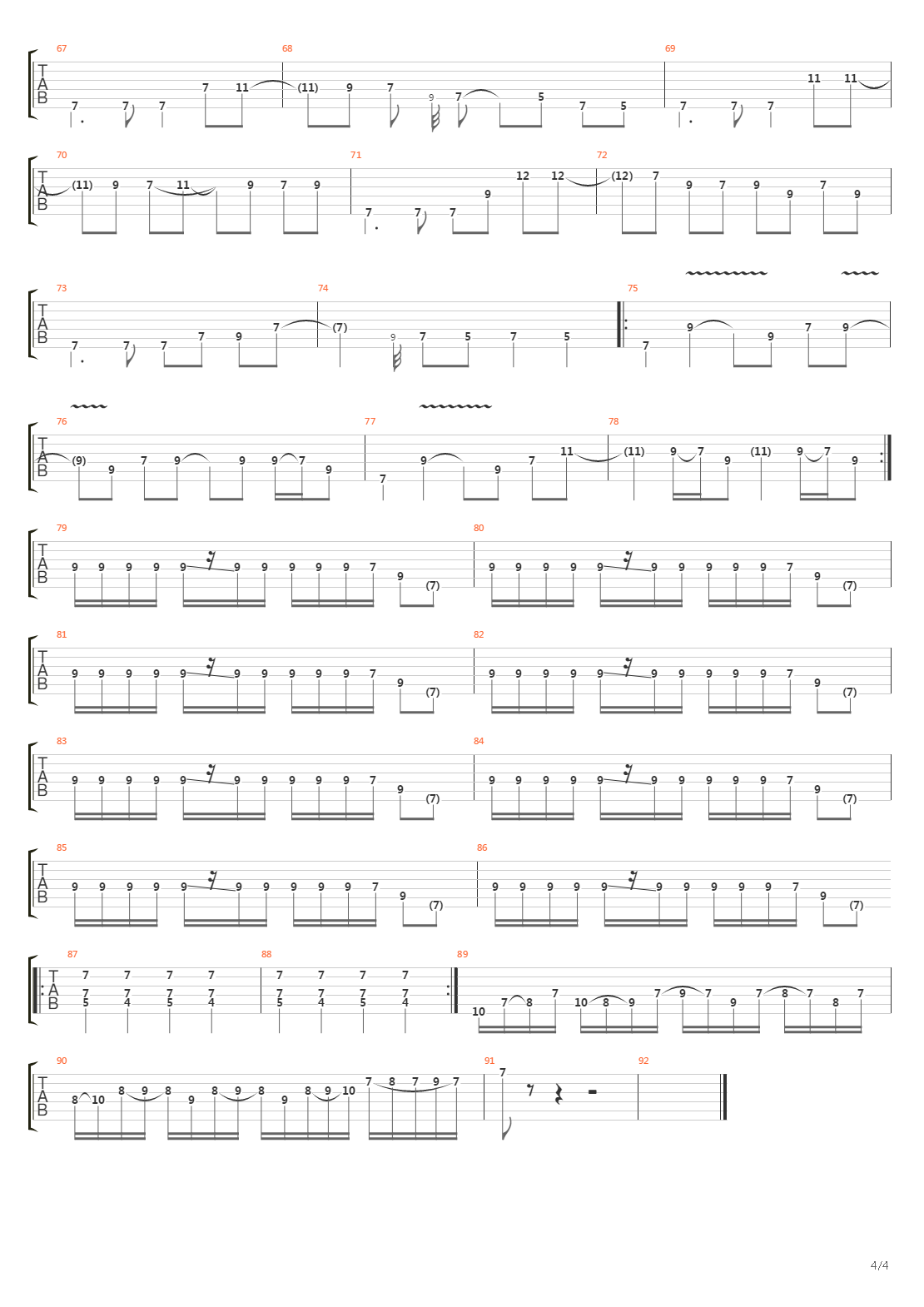 A National Acrobat吉他谱