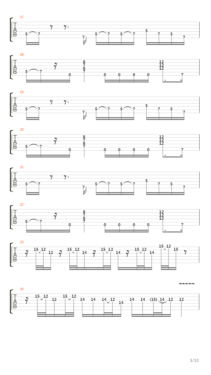 A National Acrobat吉他谱