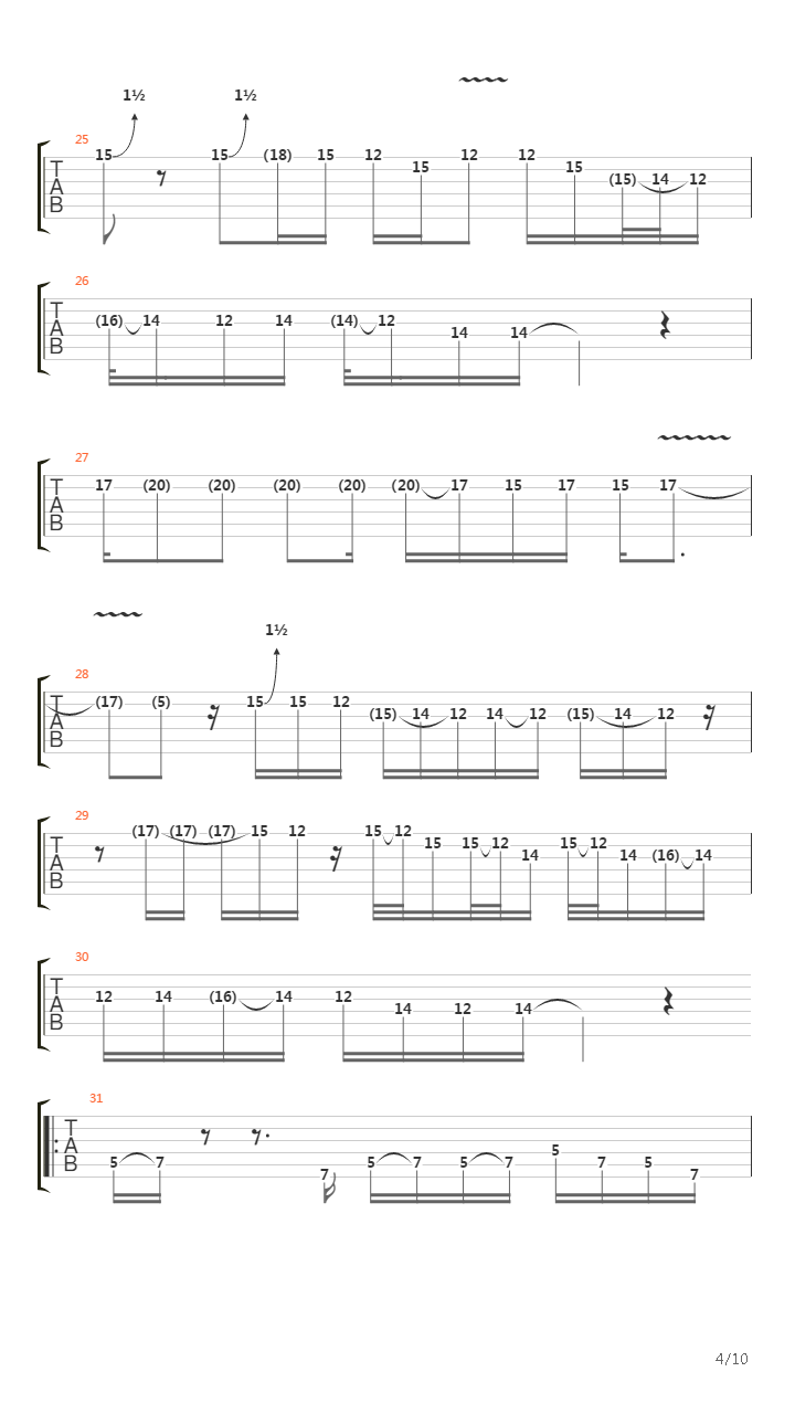 A National Acrobat吉他谱