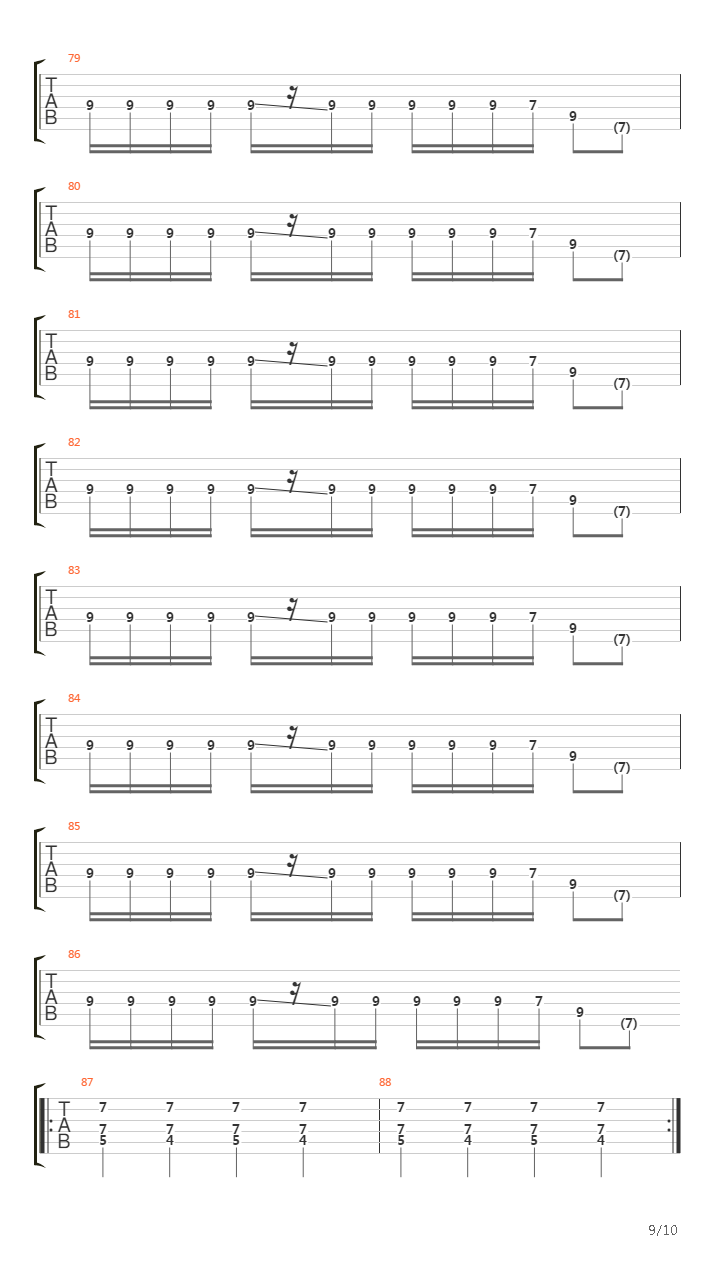 A National Acrobat吉他谱