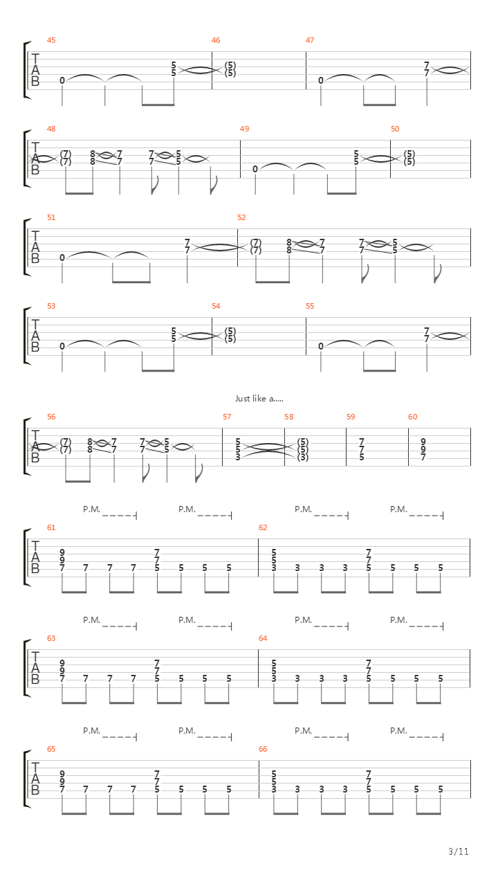 All Moving Parts Stand Still吉他谱