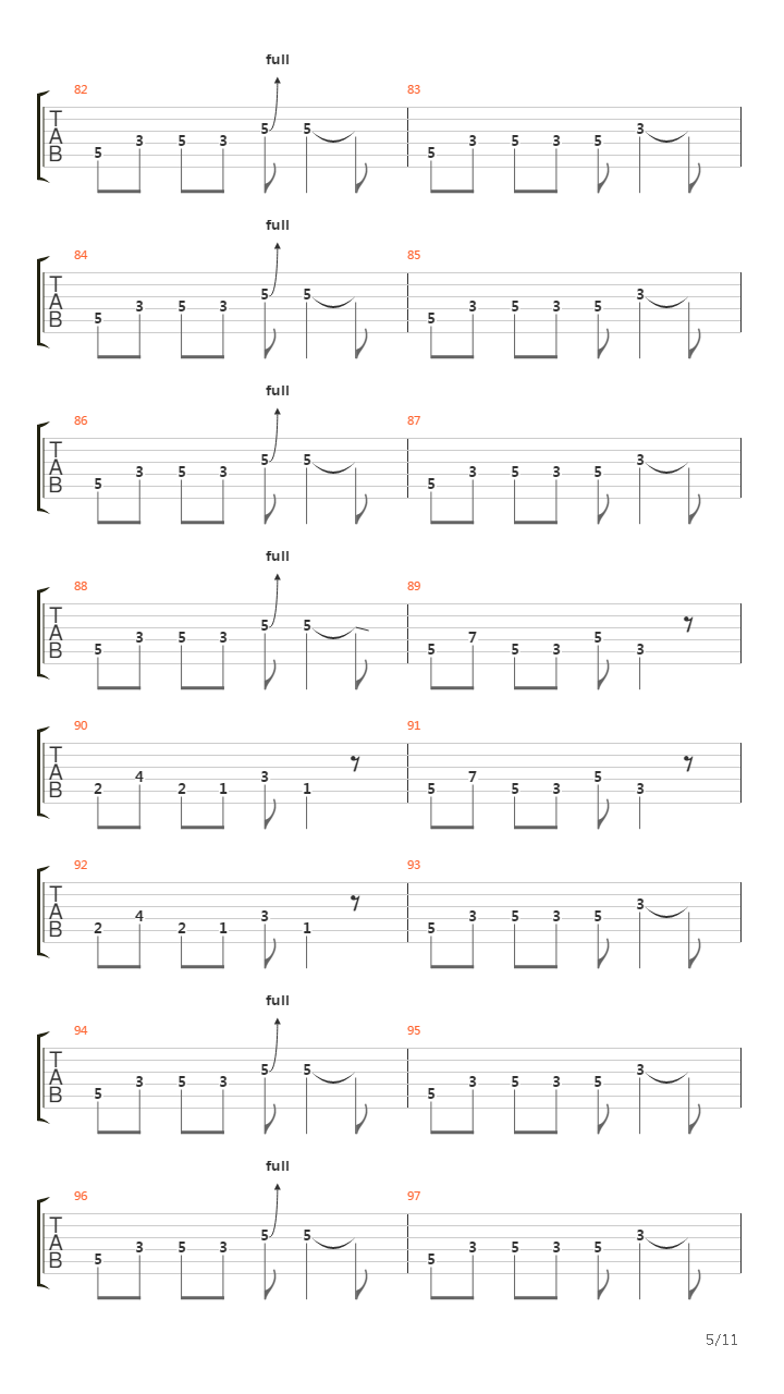 All Moving Parts Stand Still吉他谱