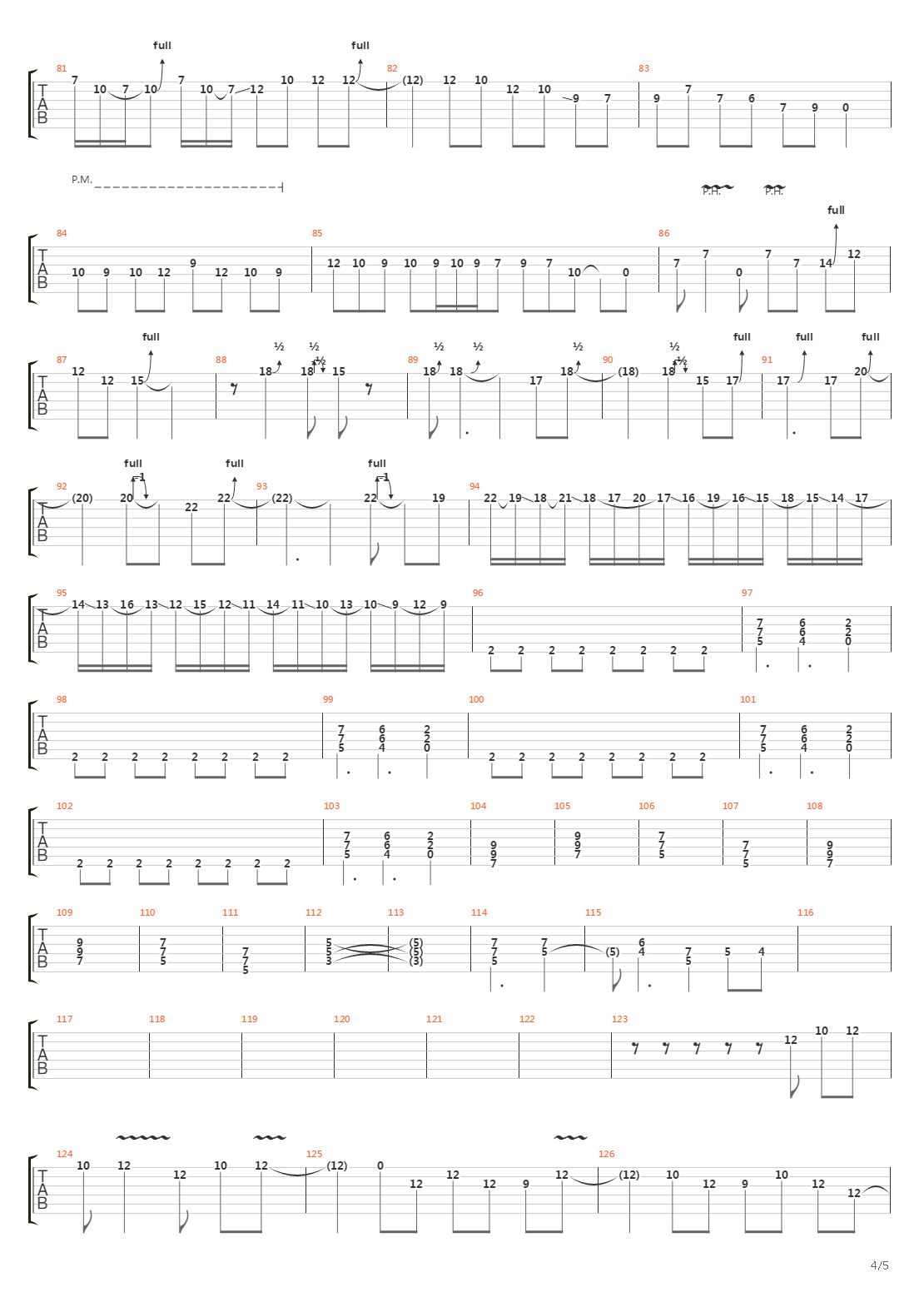 Computer God吉他谱