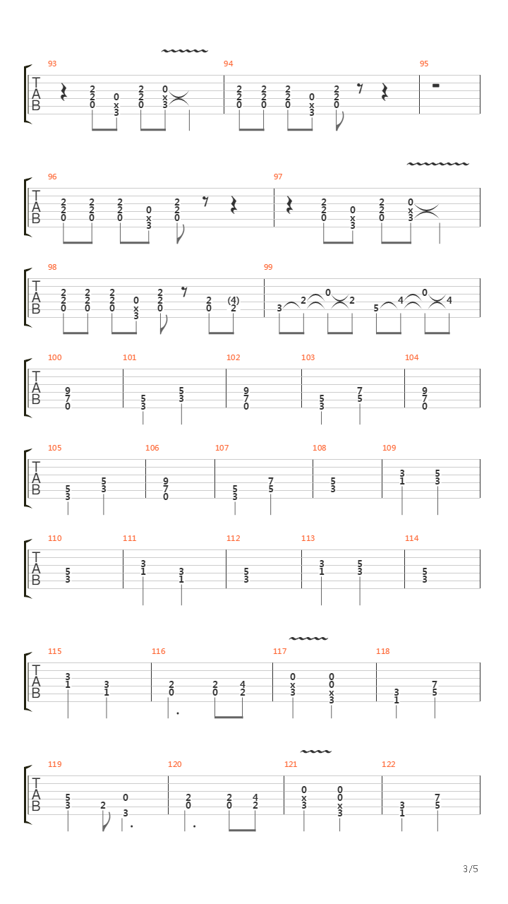 Dying For Love吉他谱
