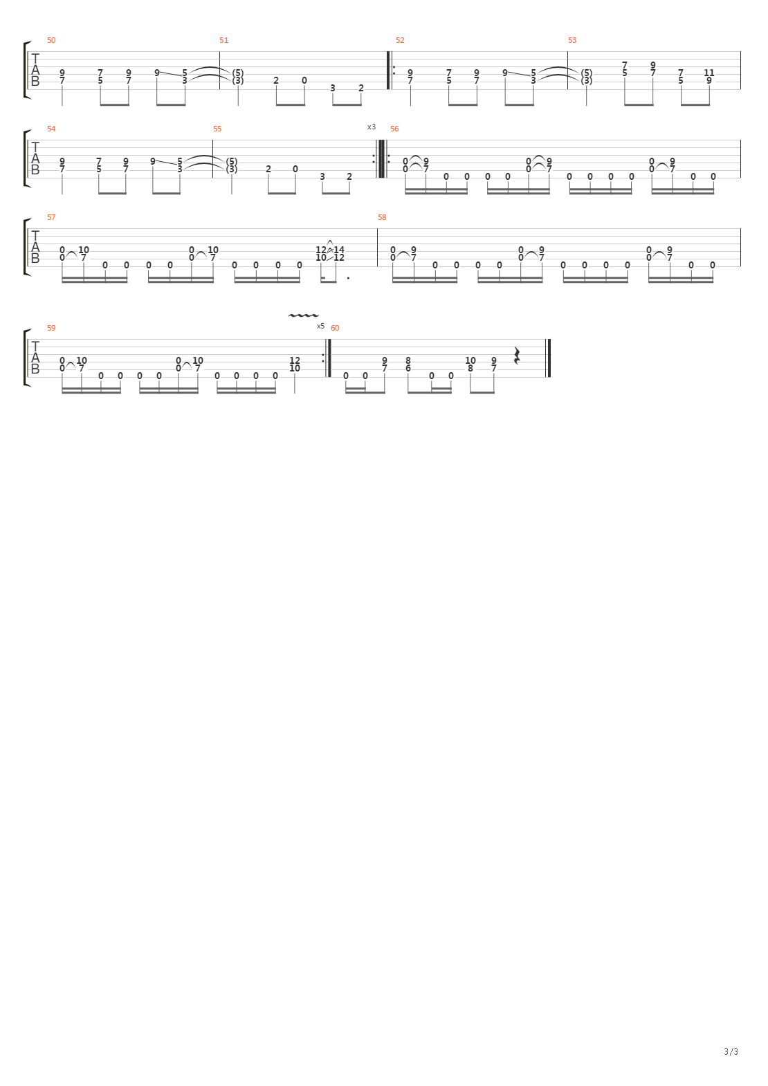 I吉他谱