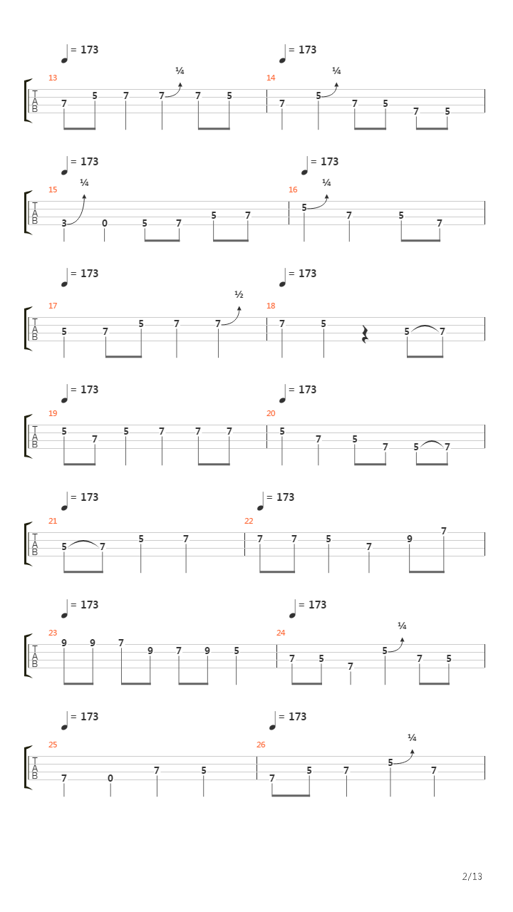 Nib吉他谱