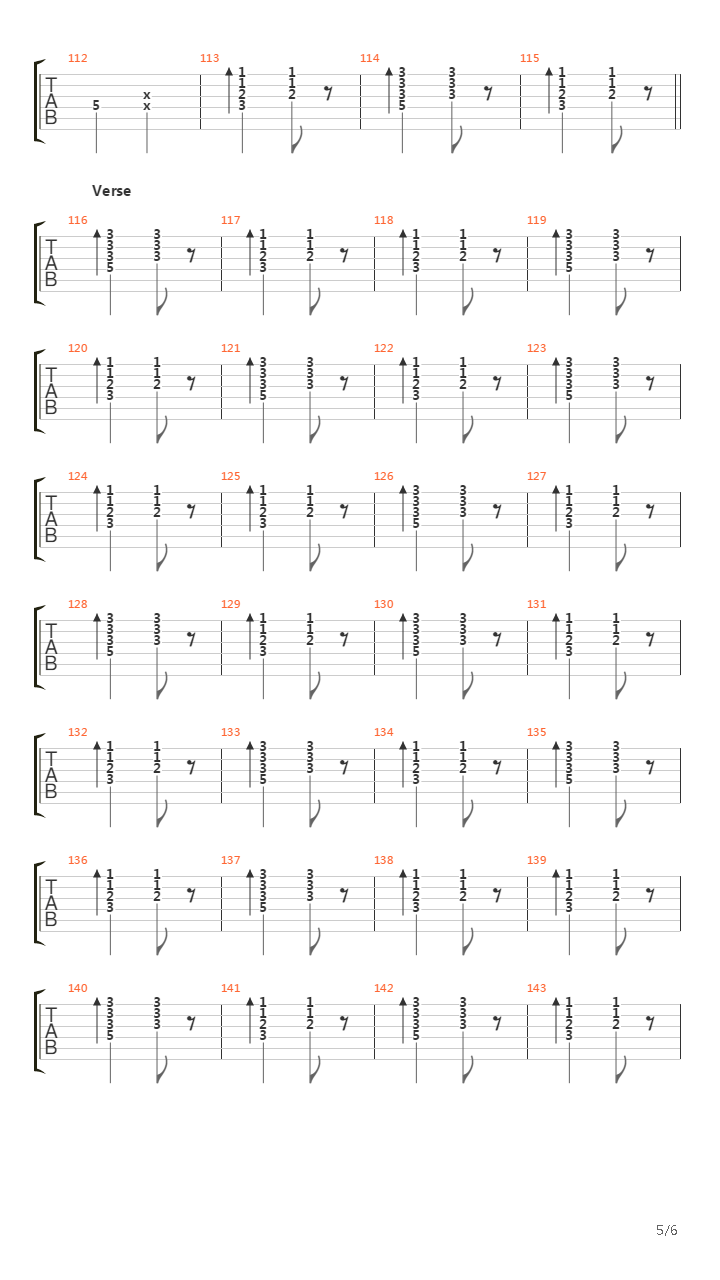 Solitude吉他谱