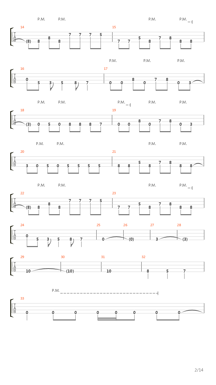 Perfect Weapon吉他谱