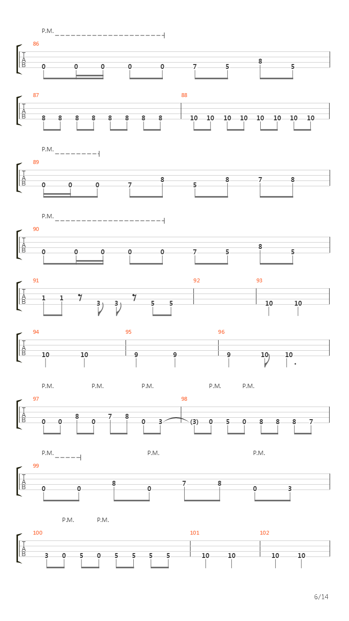 Perfect Weapon吉他谱