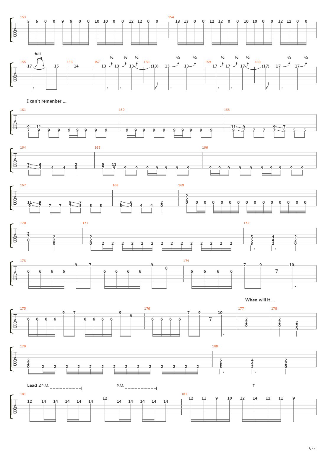 Journey Through The Dark吉他谱