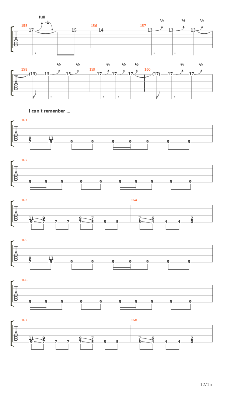 Journey Through The Dark吉他谱