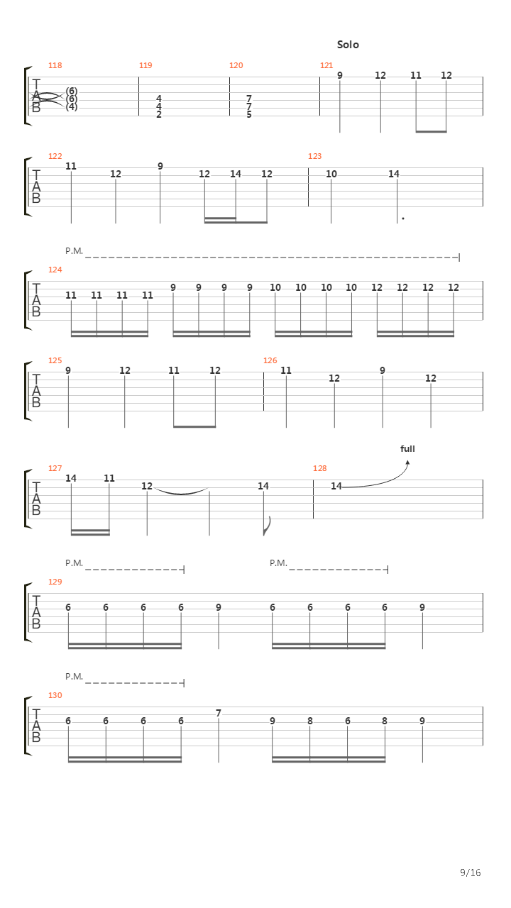 Journey Through The Dark吉他谱