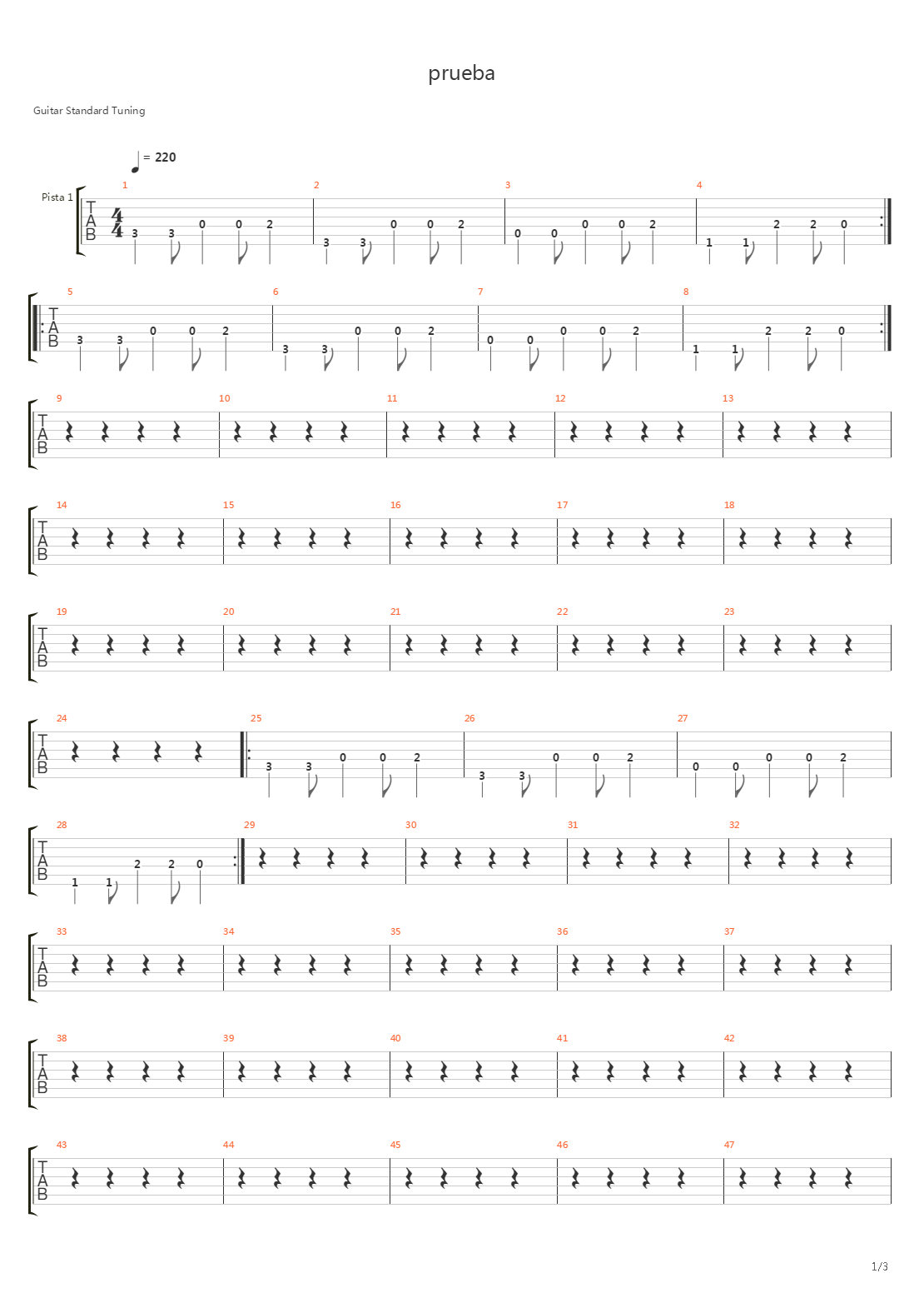 Dammit吉他谱