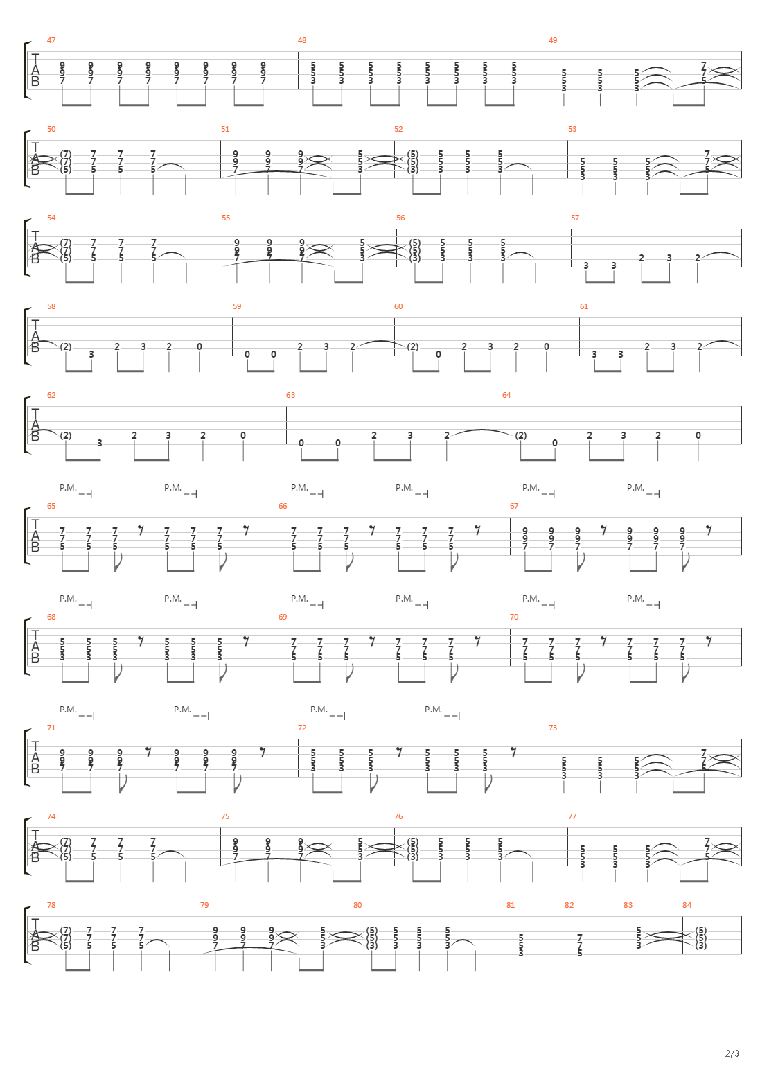 Man Overboard吉他谱