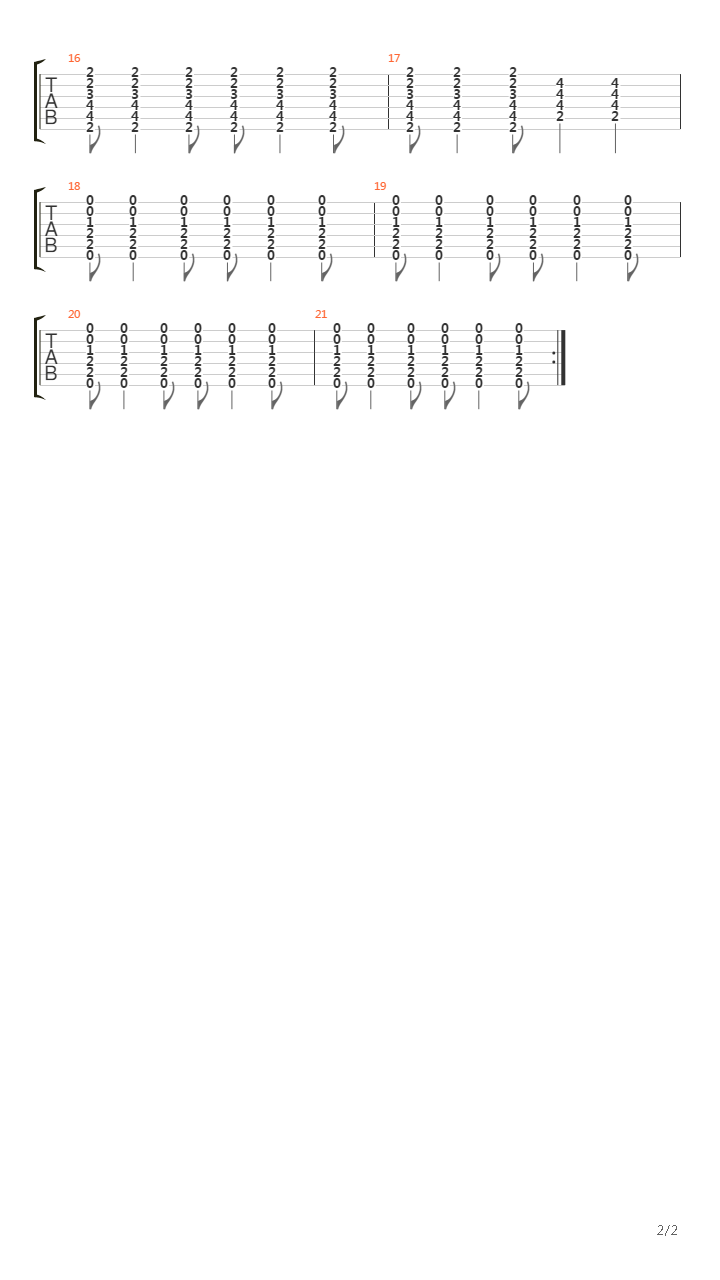 Pathetic吉他谱