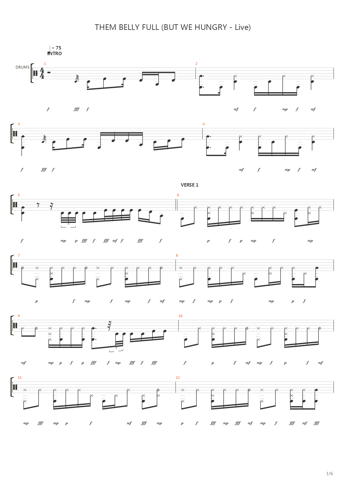 Them Bell Full吉他谱