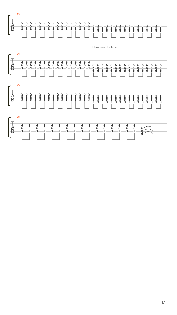 Forget It吉他谱
