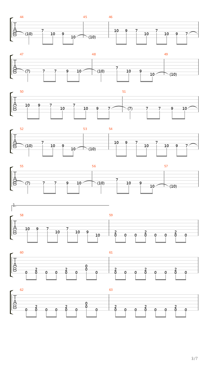 Road To Hell吉他谱