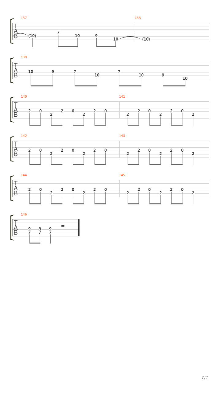 Road To Hell吉他谱