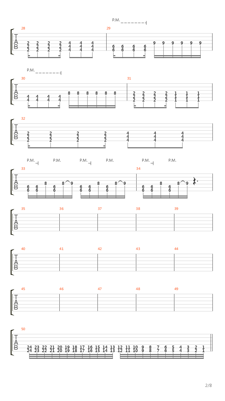 All These Things I Hate吉他谱