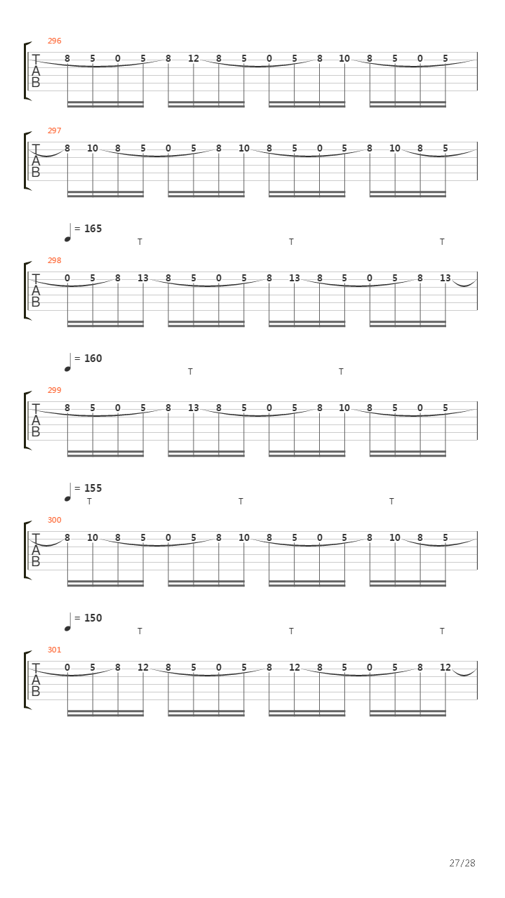 Alone吉他谱