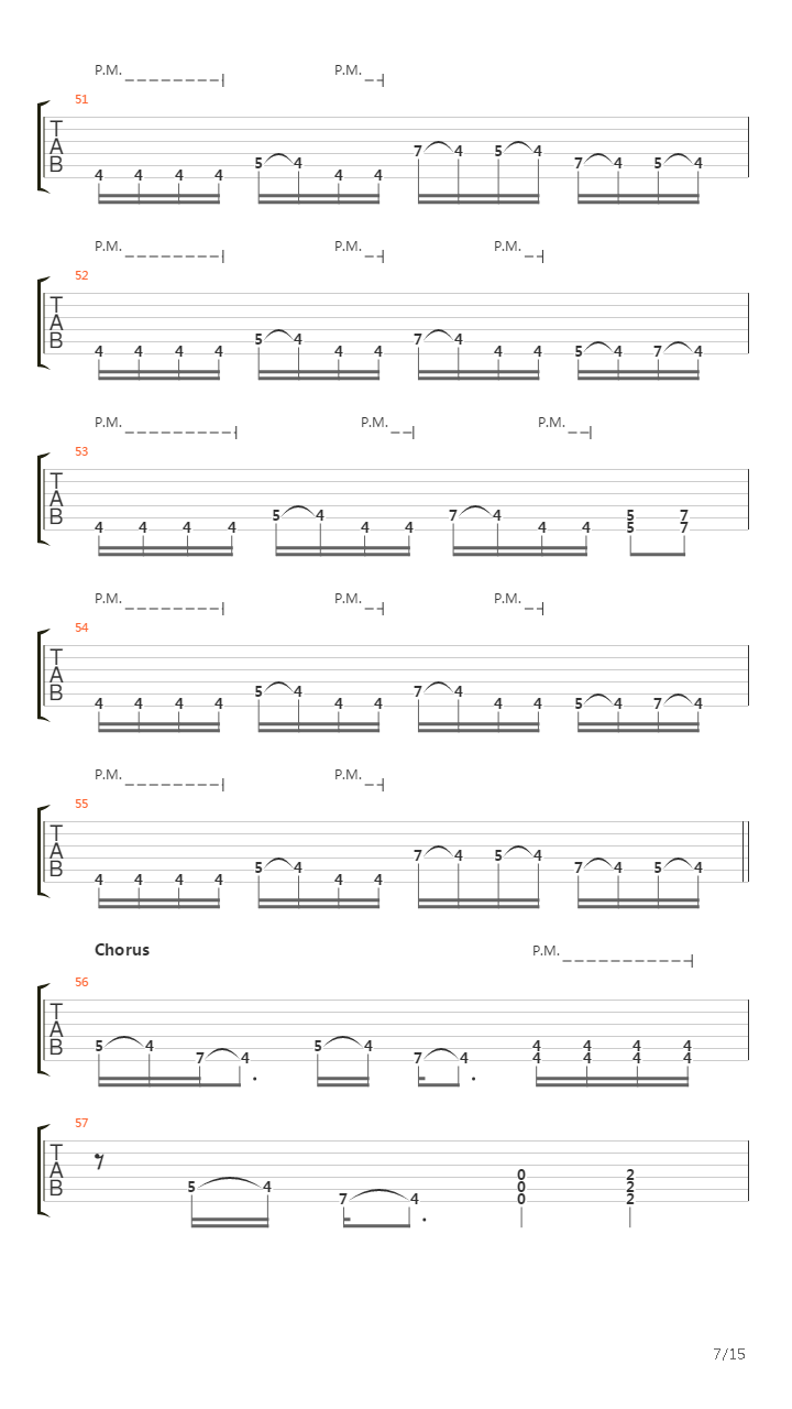 Waking The Deamon吉他谱