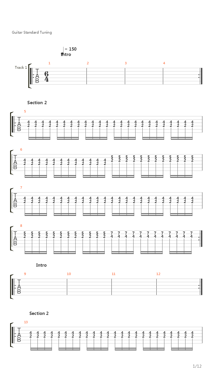 Glemselens Elv吉他谱