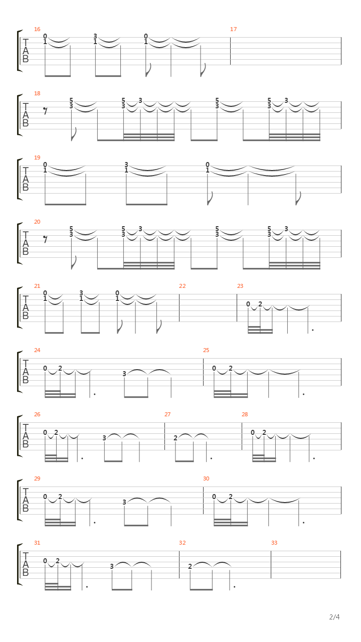 Han Som Reiste吉他谱