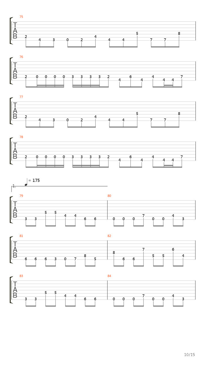 Bent Backwards And Broken吉他谱