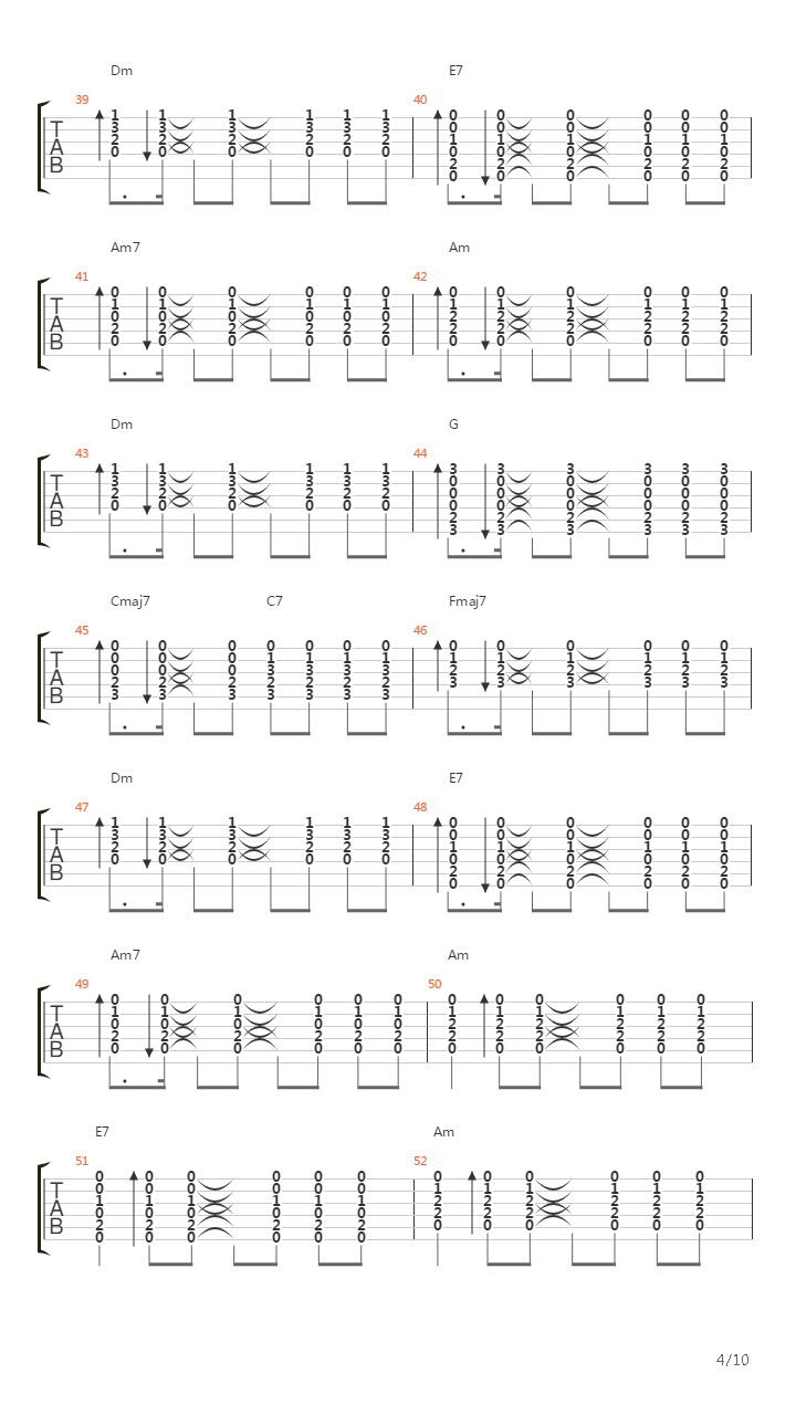 El Farol吉他谱