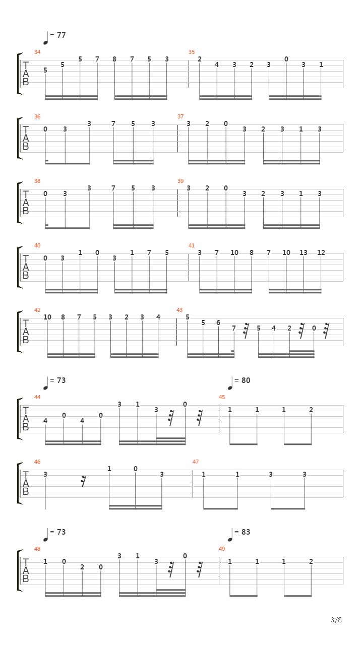 Rondo Op 1吉他谱