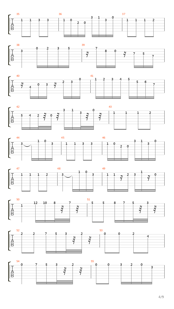 Sonatina I Op 1吉他谱