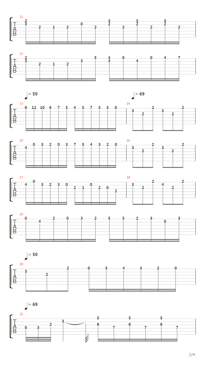 Sonatina II Larghetto吉他谱