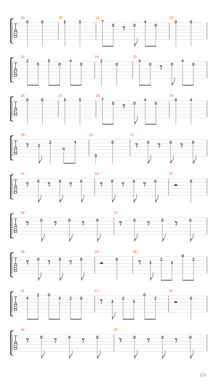 Valse Op11 No9吉他谱