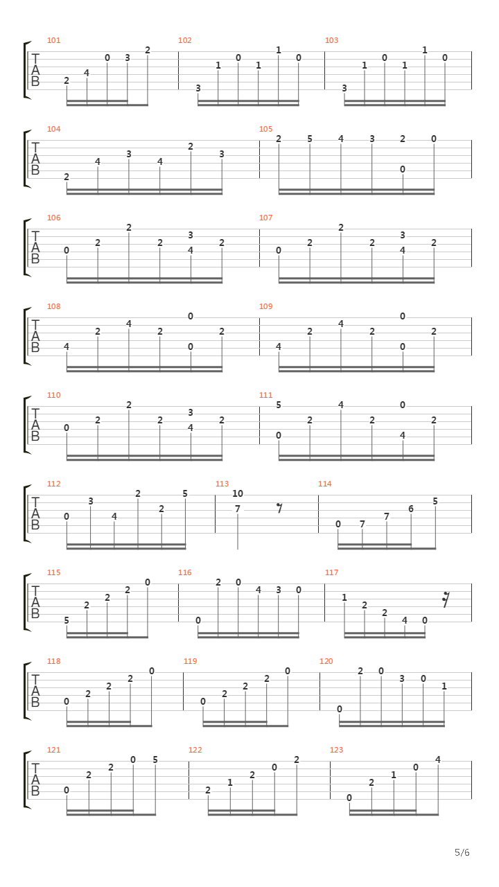 Valse Op4 No4吉他谱