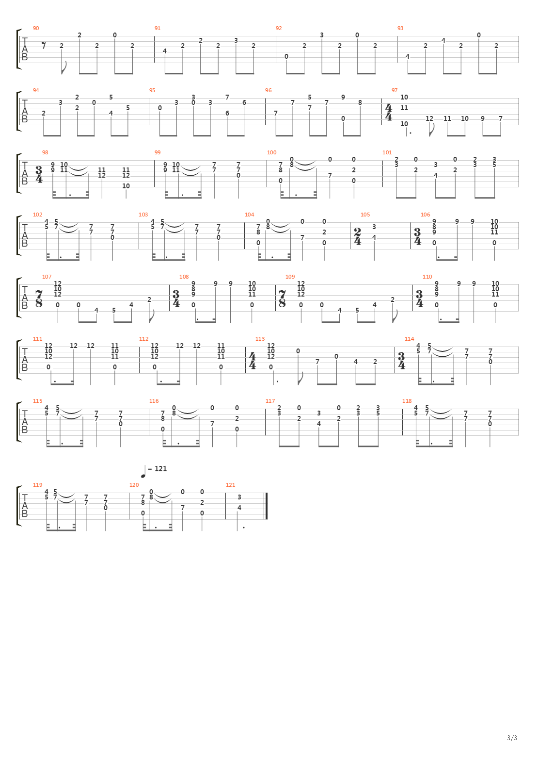 Valse Op4 No6吉他谱