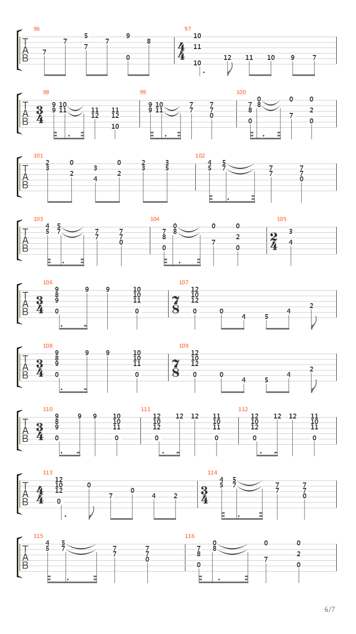 Valse Op4 No6吉他谱