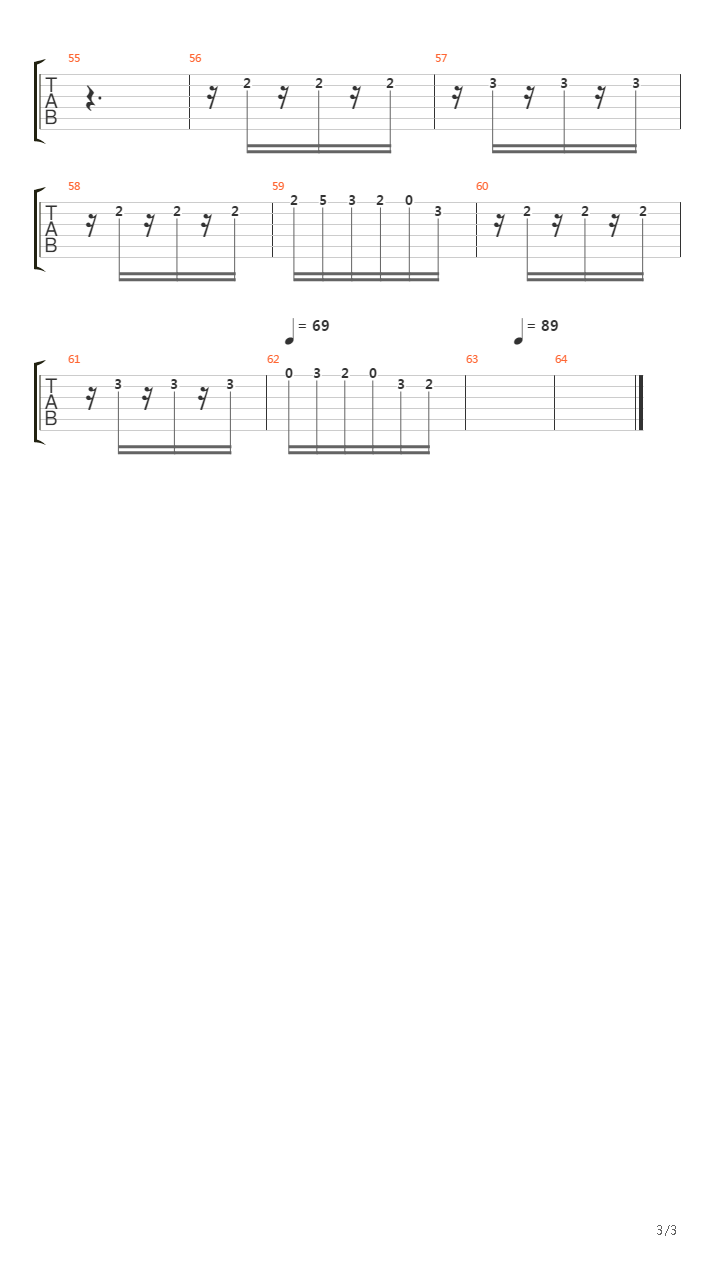 Valse吉他谱