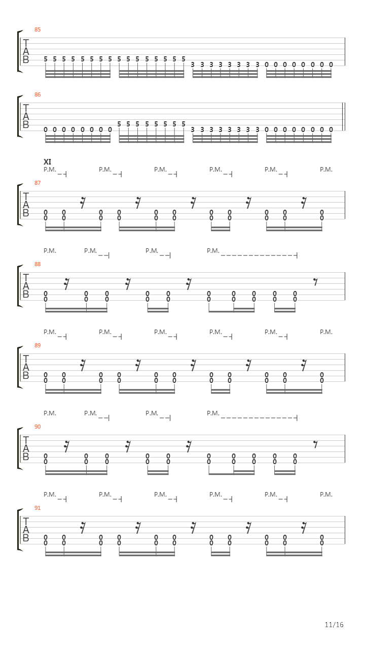 Sonnet Of The Wretched吉他谱