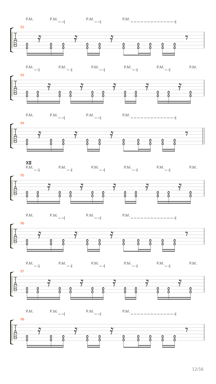 Sonnet Of The Wretched吉他谱