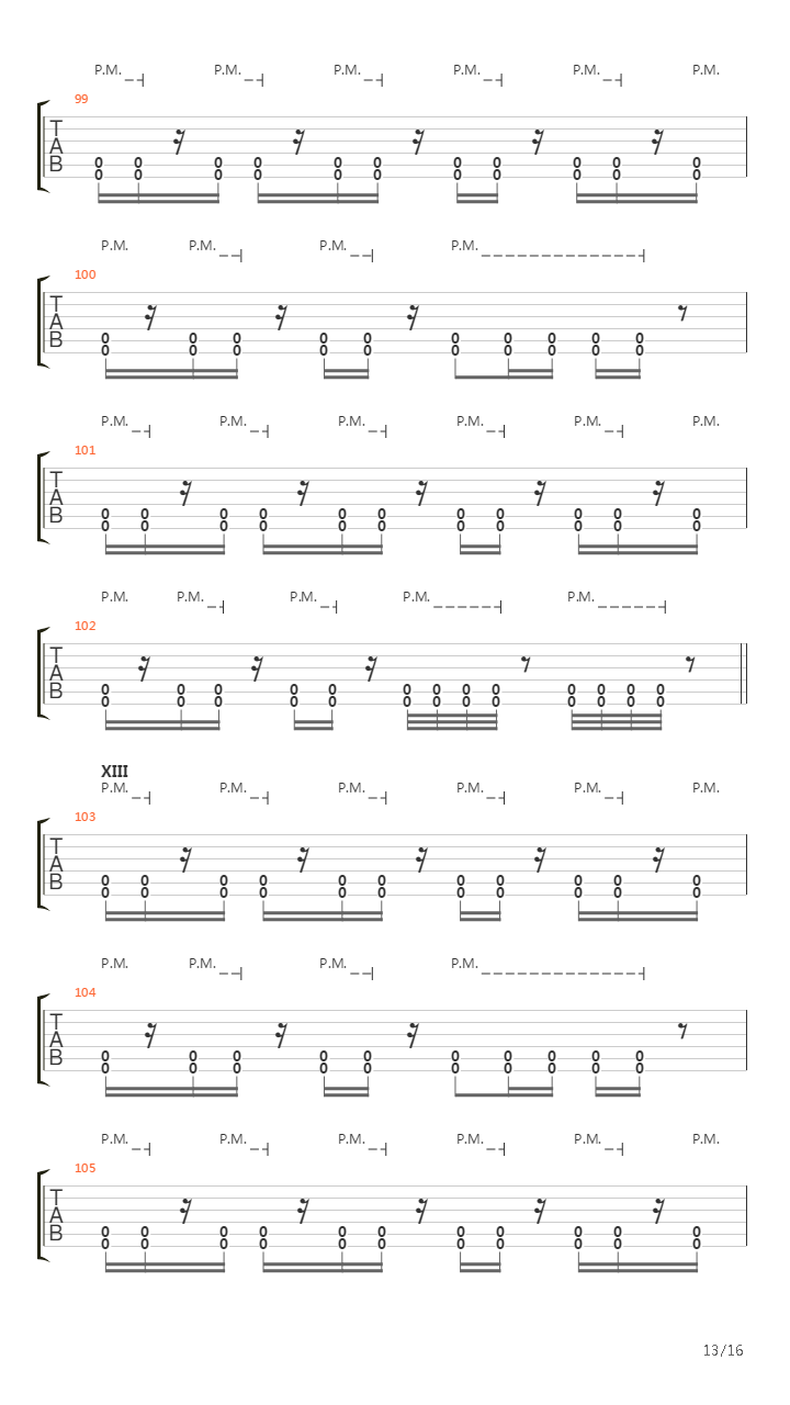 Sonnet Of The Wretched吉他谱