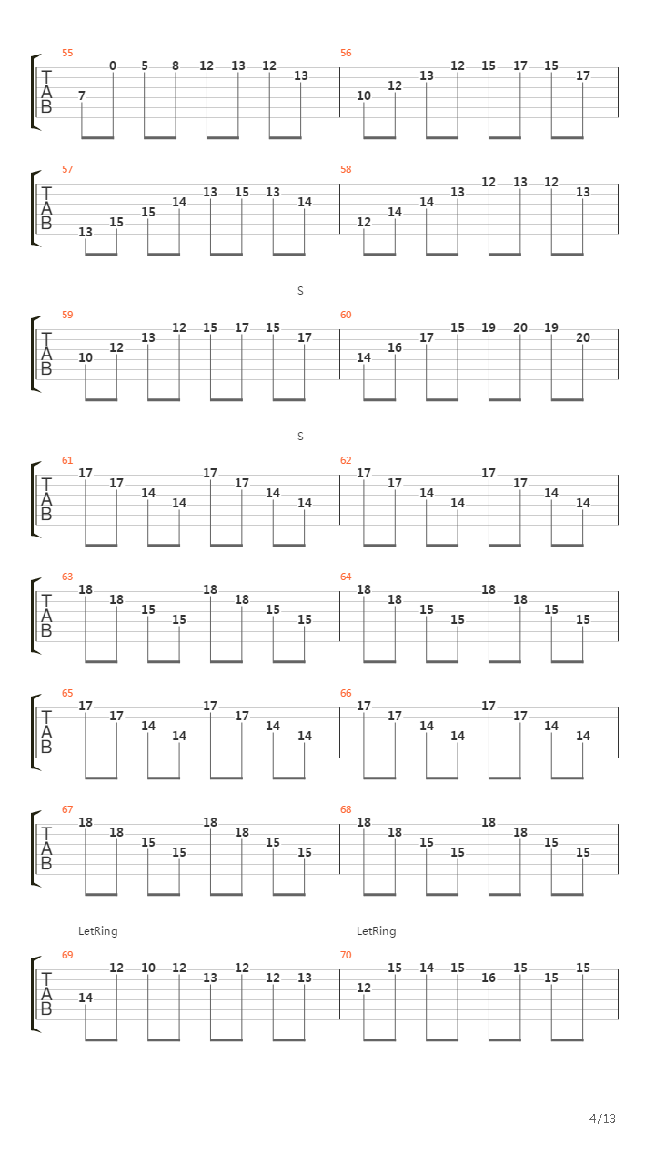 Downfall (piano version)吉他谱