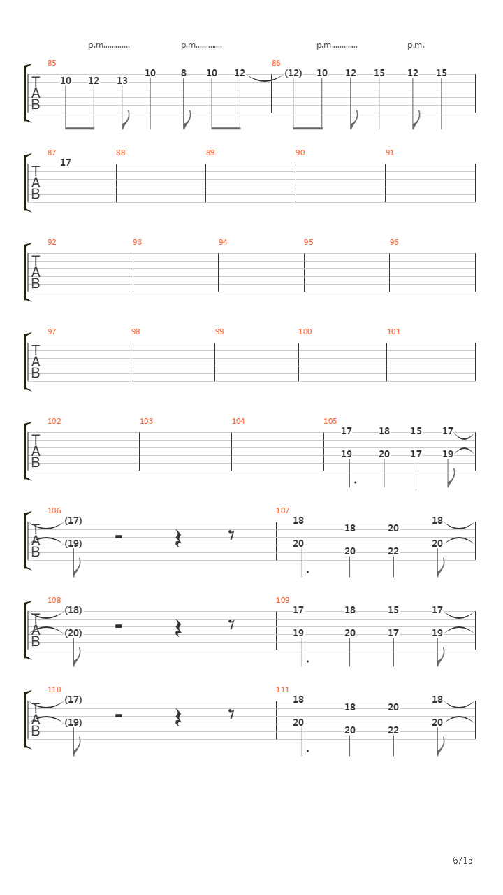 Downfall (piano version)吉他谱