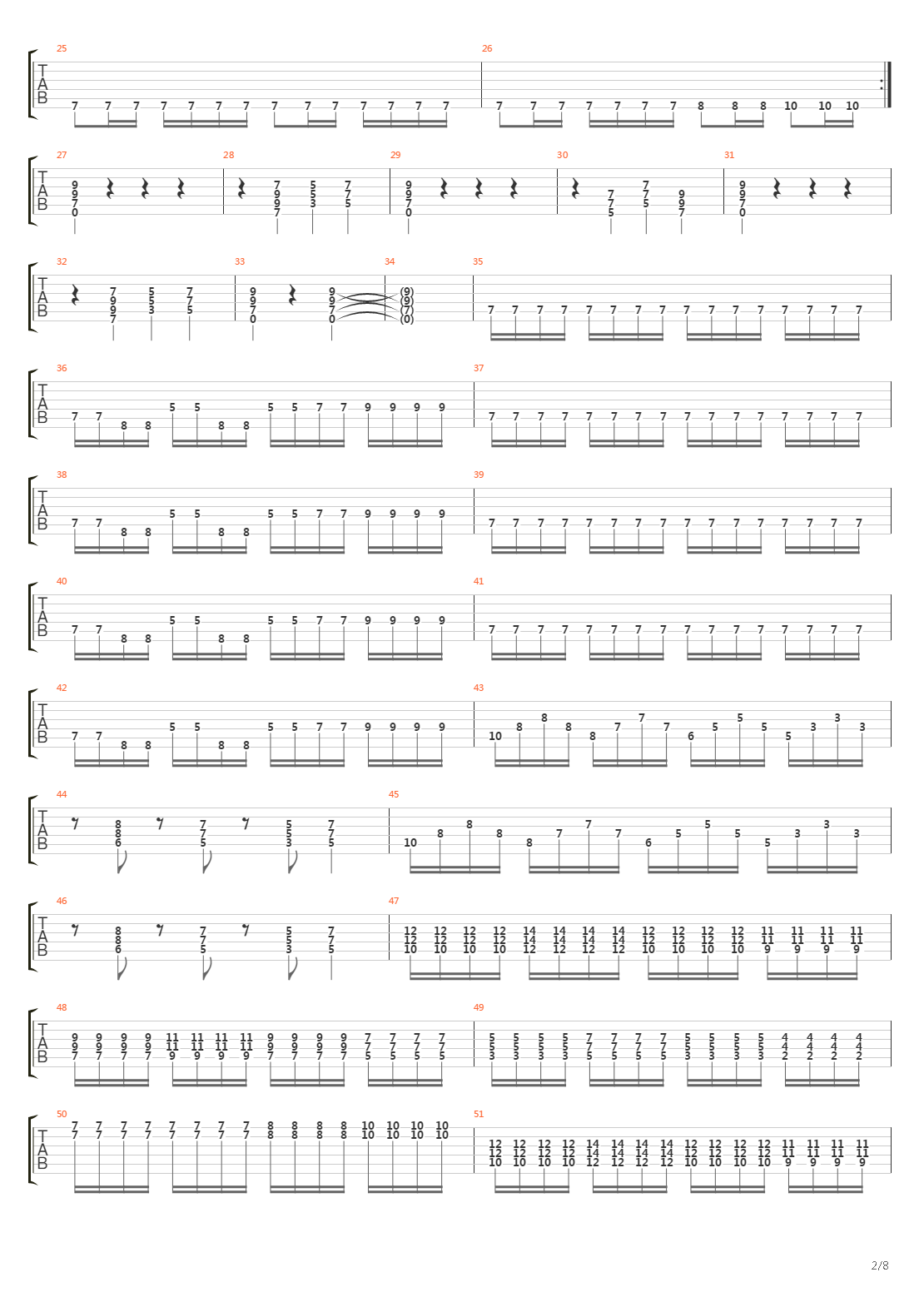 The Nail吉他谱