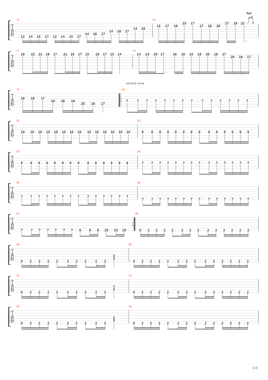 The Nail吉他谱