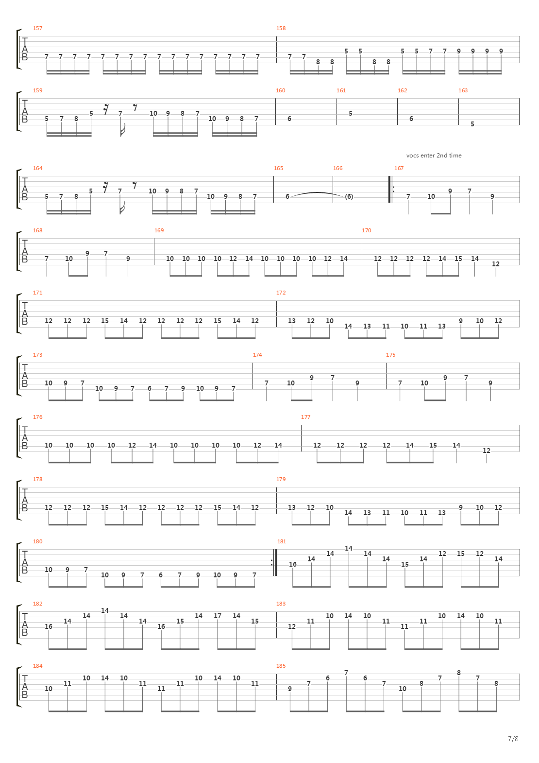 The Nail吉他谱