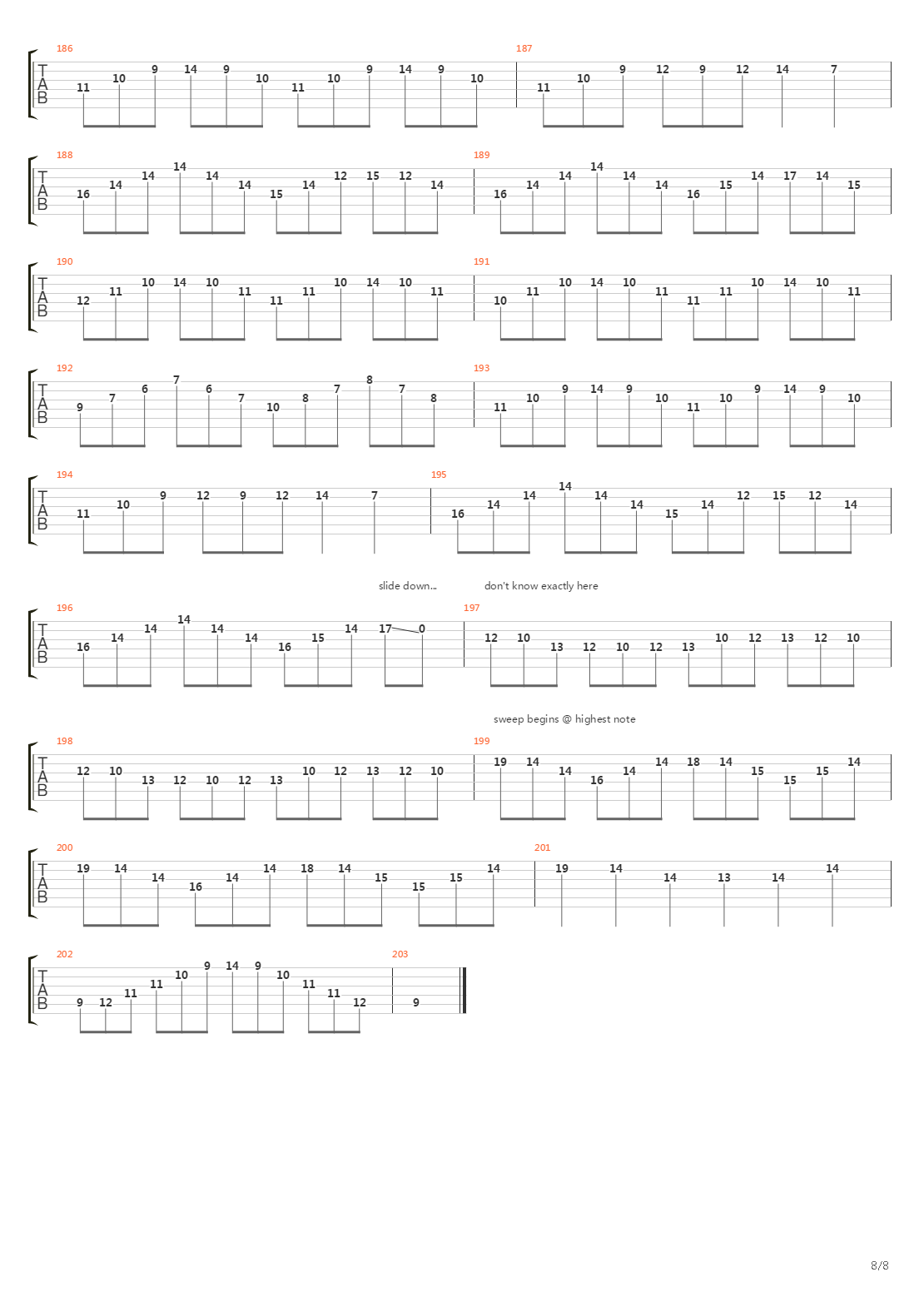 The Nail吉他谱